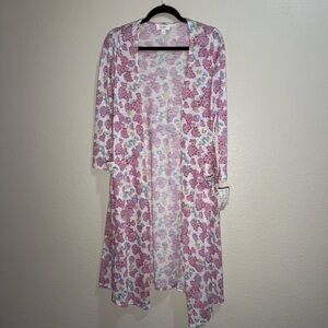 LuLaRoe - Sarah - Floral Long Cardigan - NWT - Size Small